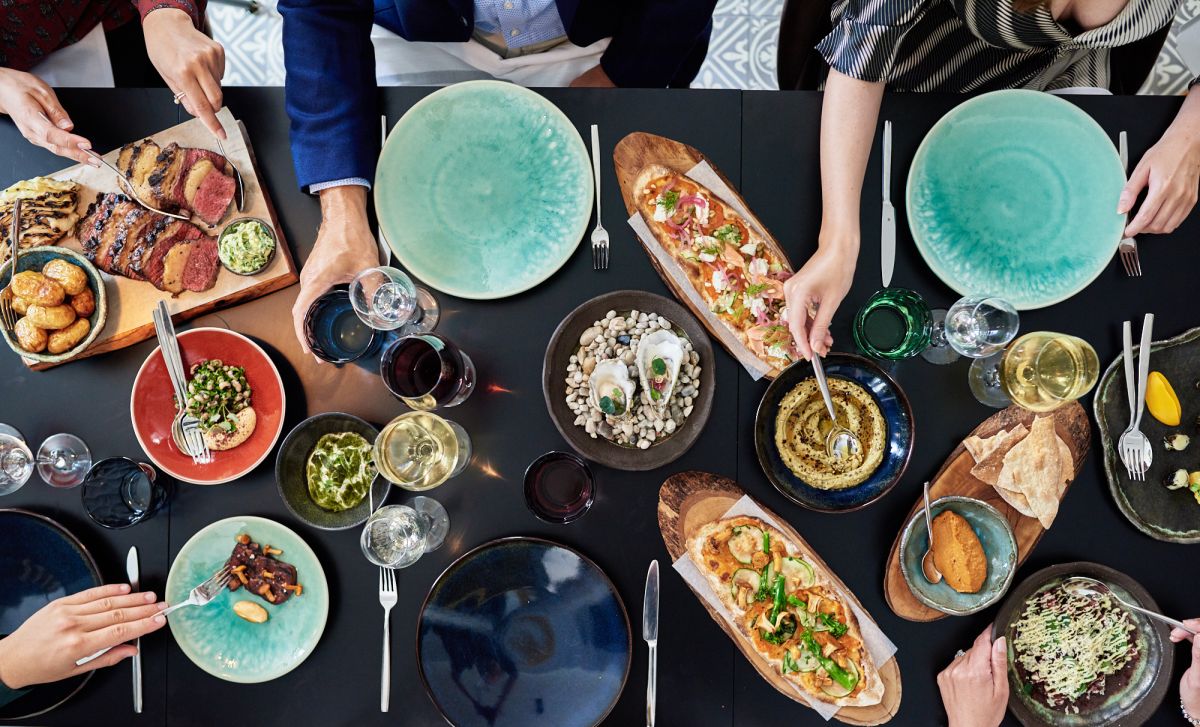 In Restaurant Andrea everything is made for sharing